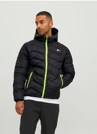 jjhype puffer jacket black jack jones jjhype puffer jacket black jack jones
